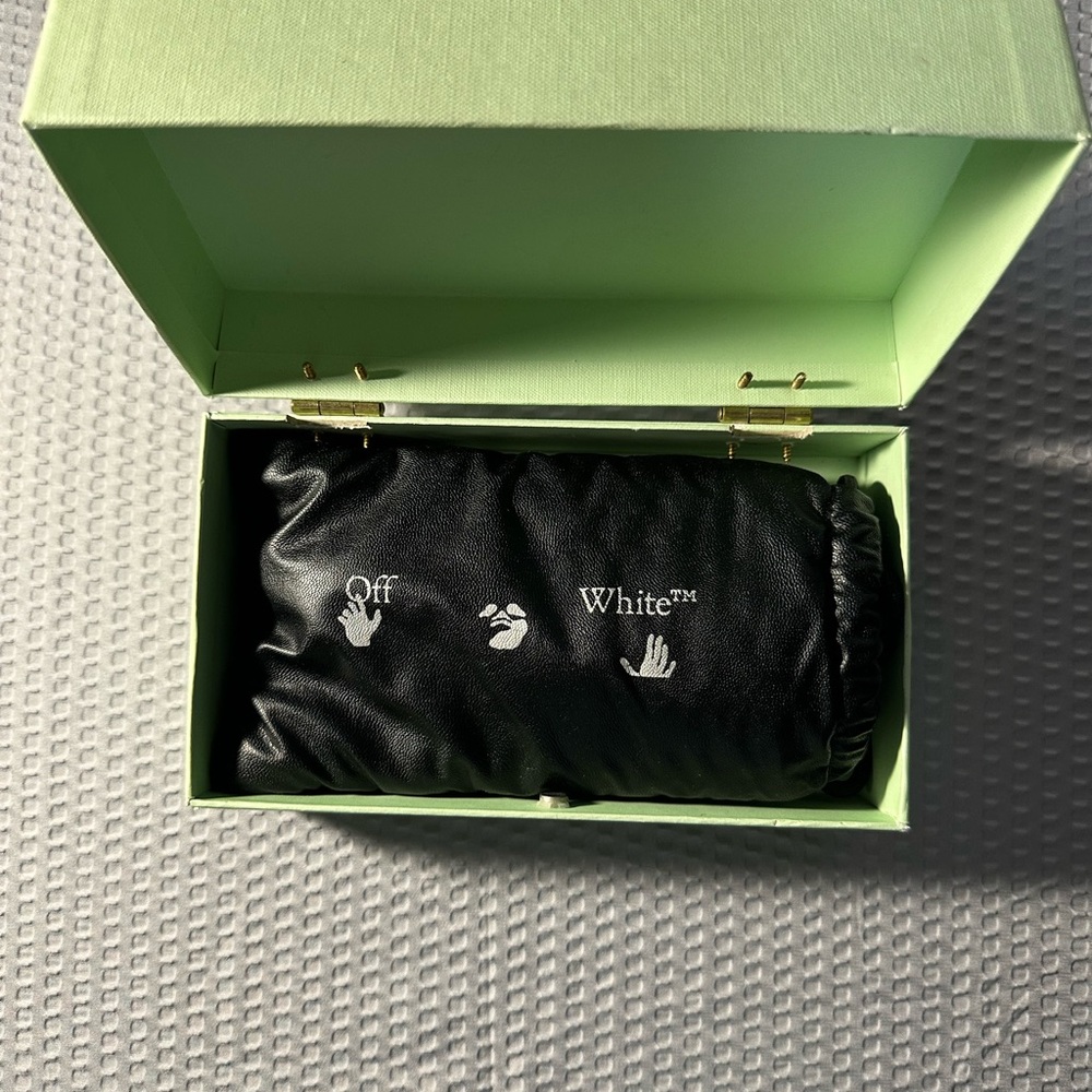 Off-White Black Clutch Bag